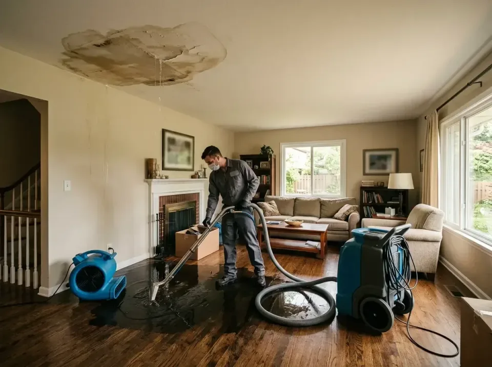 attic-pipe-burst-ceiling-drip-008 — frequently asked questions, Water Damage Restoration & Carpet Care in Shelbyville, TN